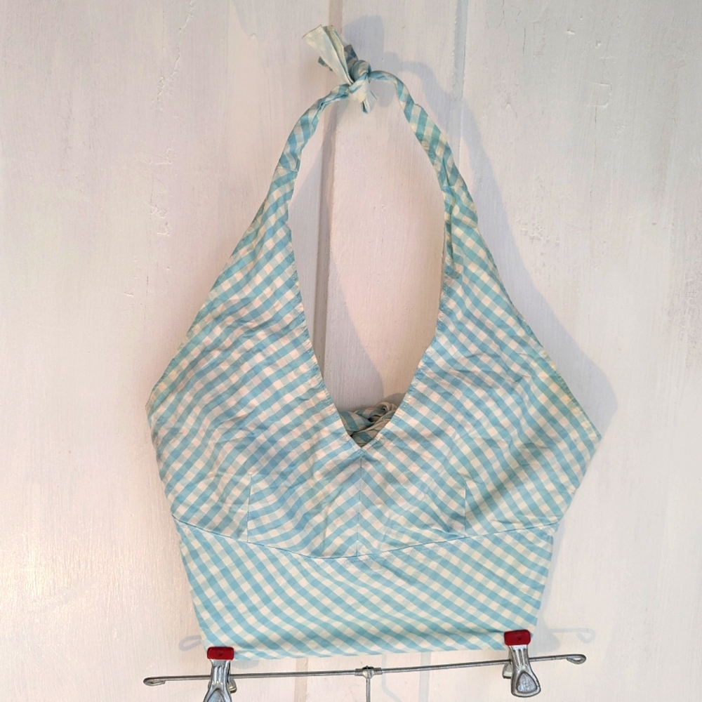 Vintage Abercrombie & Fitch cropped halter